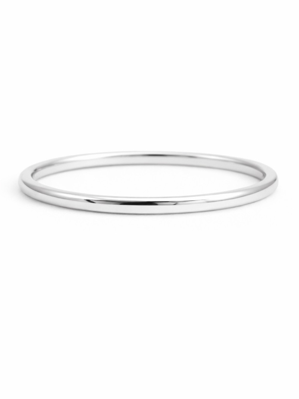 Classic Silver Stackable Ring - Minimal Band
